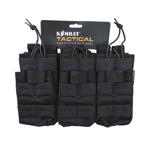 Triple Duo Mag Pouch (BK), The Triple Duo Mag Pouch is built for players who require increased magazine capacity without sacrificing organisation or accessibility